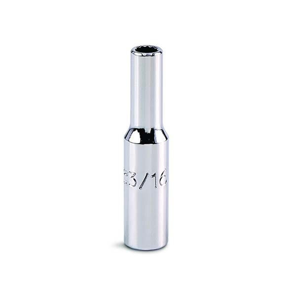 PROTO - 1/4" Drive Deep Socket, 1/2", 12 Point