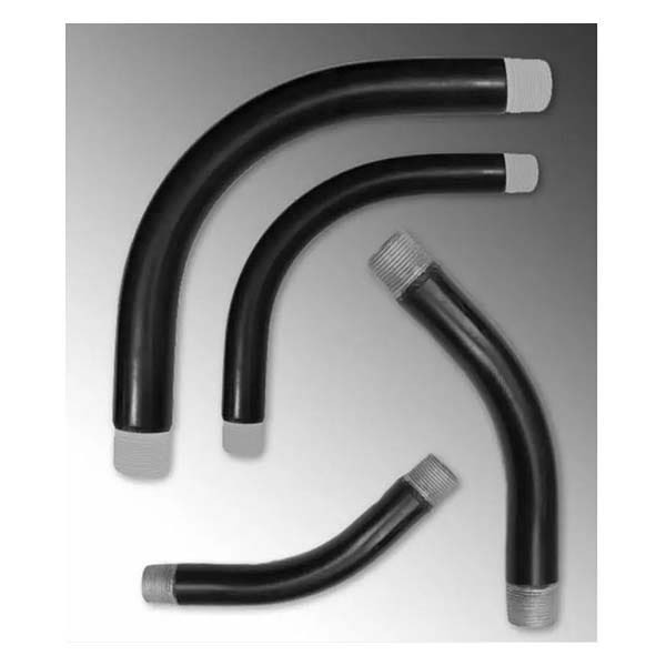 ITCC - PVC Coated Bend, Rigid, Steel, 30 Degrees, 1", Radius 12"