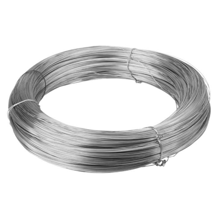 Galvanized Binding Wire - Size: 8 kg/roll - Wire Gauge (GA): 22