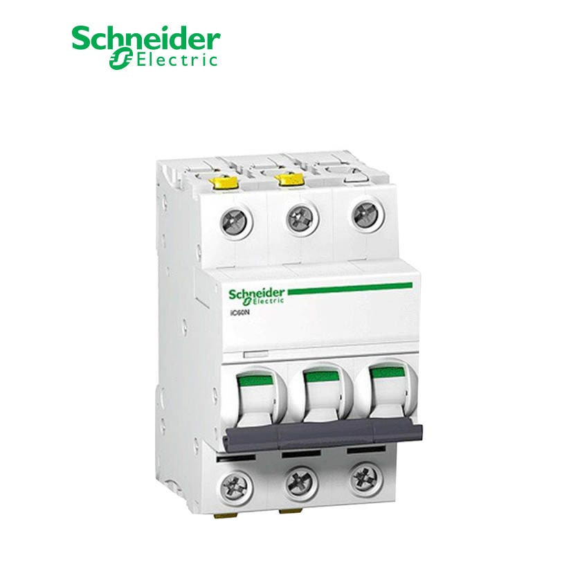 شنايدر - قاطع فرعي 3 خط - 32 أمبير - Acti9 iC60L, 3P, 32A, C Curve