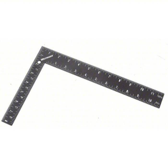 Carpenter Square, Steel, 12 x 1 1/2 inch Body Size, 8 x 1 inch Tongue Size