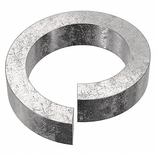 Split Lock Washer, Bolt 1/4, 18-8 SS, PK100