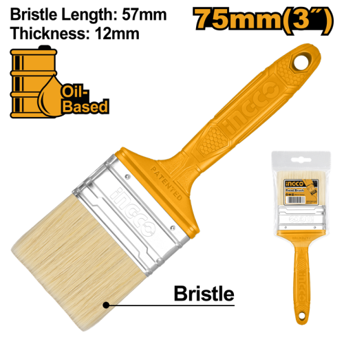Paint brush Width:3"فرشة دهان 3 بوصة
