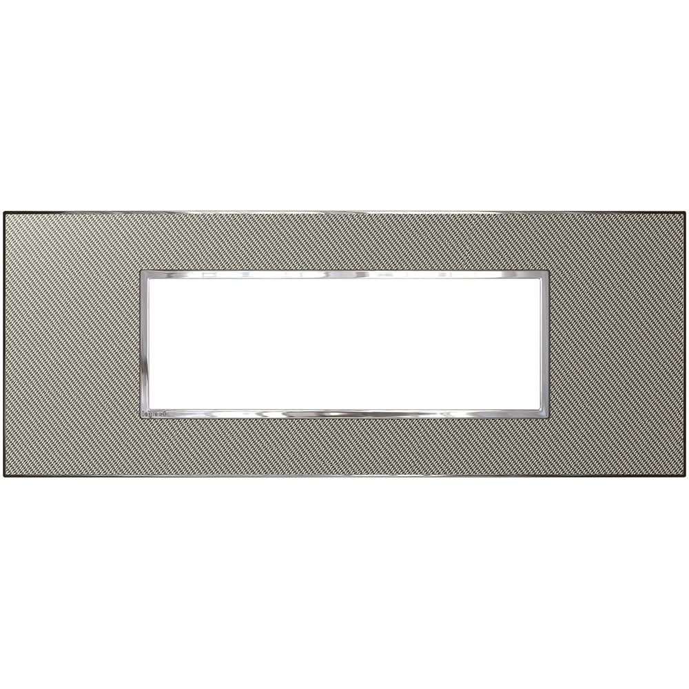 LEGRAND - Plate 6 Mod Sqr, Woen Metal, Arteor
