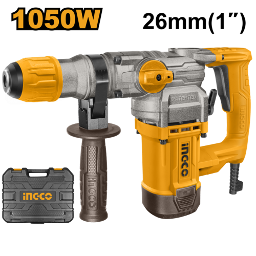 Heavy Duty Rotary Hammer 1050W-26mm دريل حفر وتكسير 1050 وات 26 ملى
