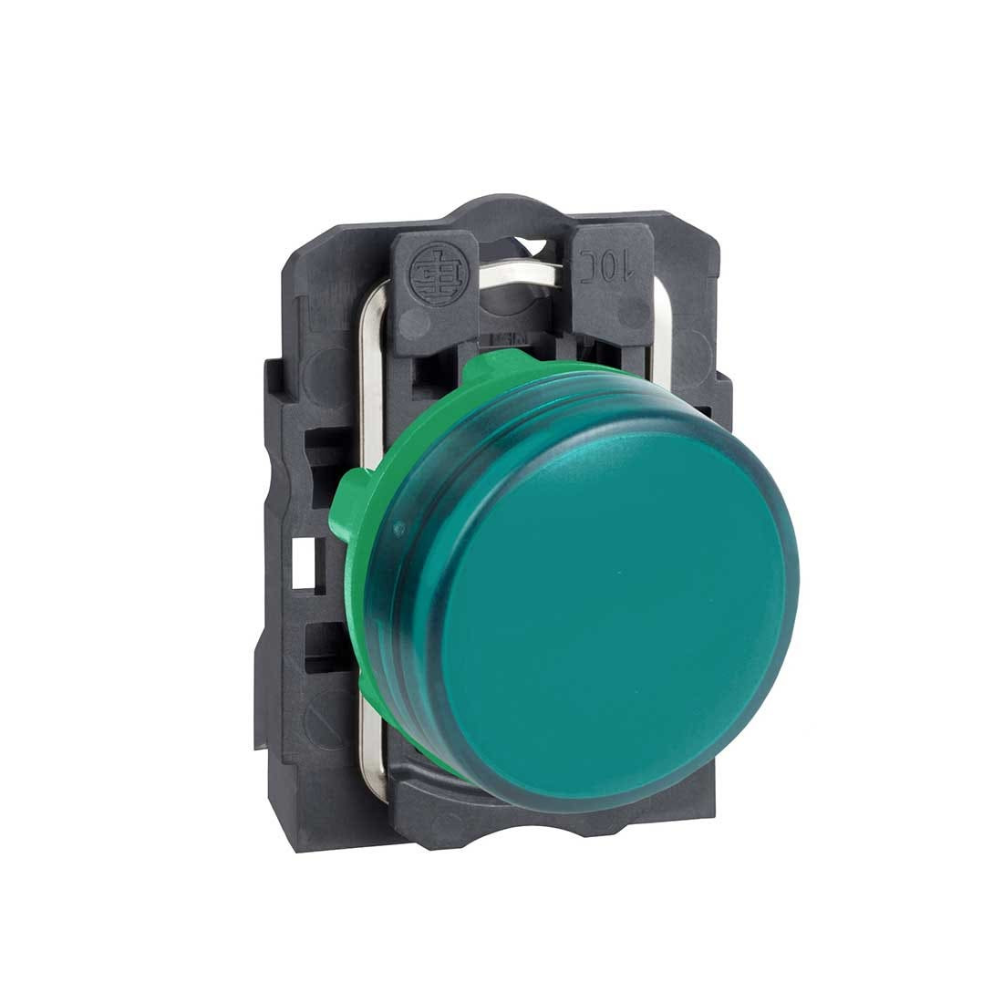 SCHNEIDER - Green Complete Pilot Light ˜22 Plain Lens With Integral Led 230-240V