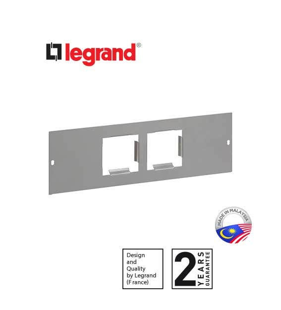 LEGRAND - Flat Support Plates for Arteor Mechanism for 4 Modules, 2 x 2 Modules