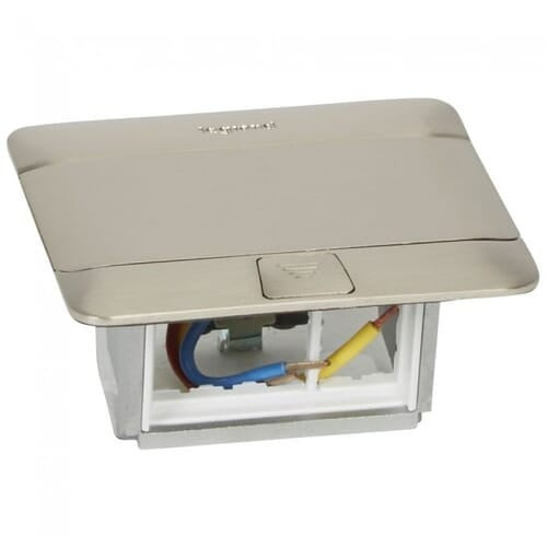 Legrand Metal Floor Plugs Box - 3 Module