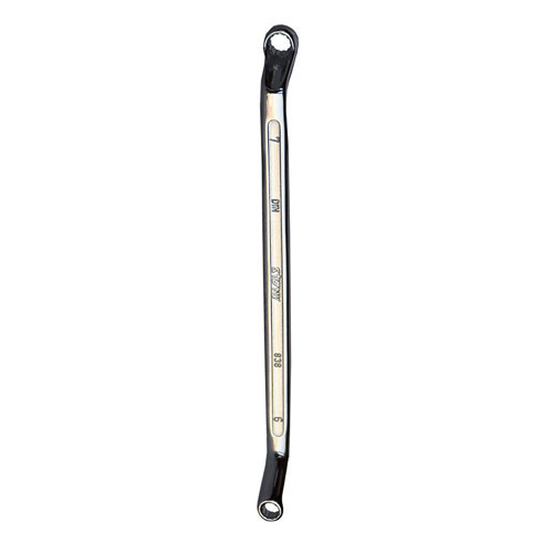 DOUBLE RING SPANNER FULL MIRROR FINISH, 6X7mm