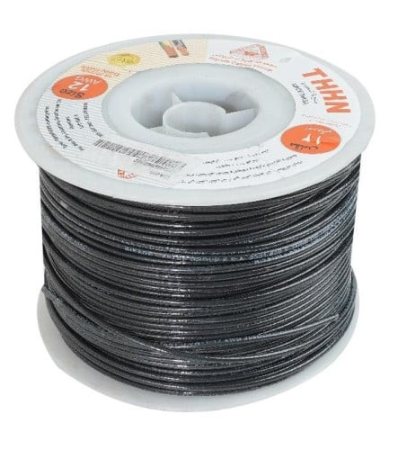 Riyadh Cables -Electrical Cable- AWG 12-THHN -600 volts -Cu/PVC- 500ft-Black