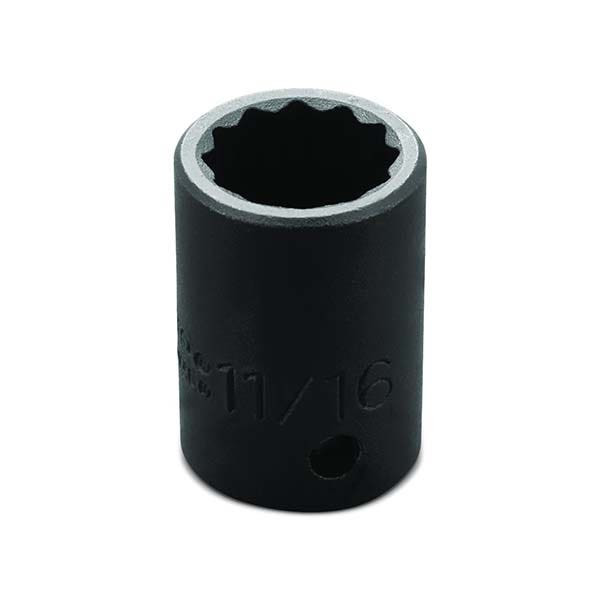PROTO - 1/2" Drive Impact Socket, 11/16", 12 Point