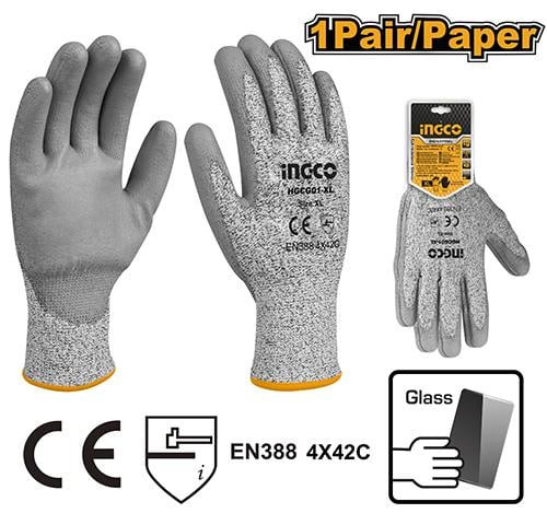 Cut Resistance Gloves XL,timber&glass cutting قفازات مقاومه للقطع
