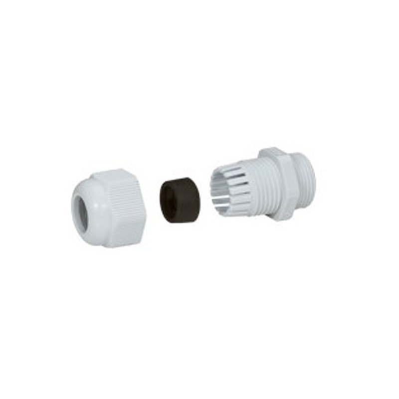 LEGRAND - Cable Gland, Plastic, IP55, PG9, Clamping Capacity 4-8mm, RAL7035