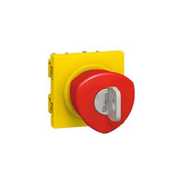 LEGRAND - Emergency Stop Push-Button Arteor, Mushroom Head, 1/4 Turn, 2 Modules