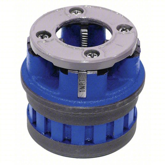 Manual Threader Die Head, 12R, For 3/4 inch Pipe, NPT, High-Speed Steel, Right Hand