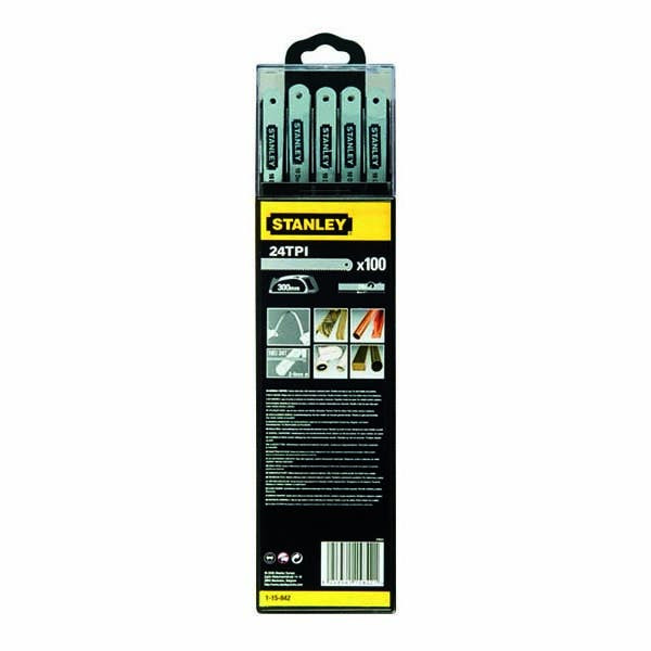 STANLEY - Lion Hacksaw Blades, B100, Bi-Metal, 24TPI, 300mm