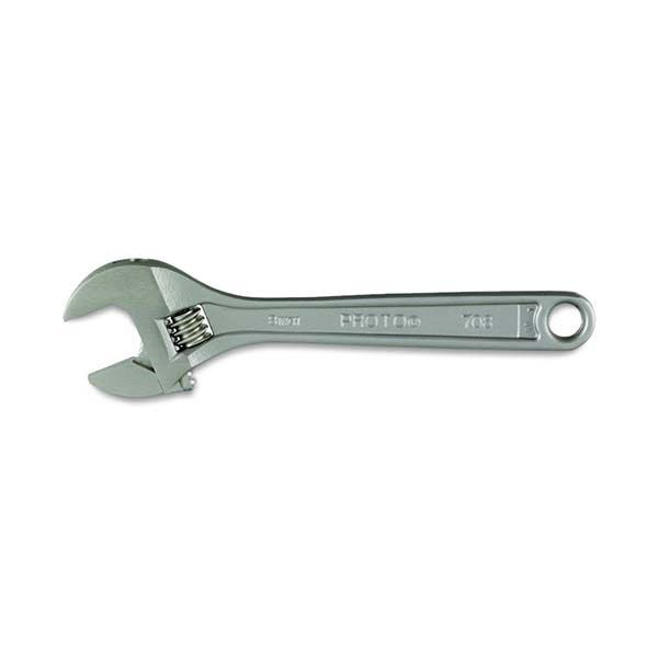 PROTO - Satin Adjustable Wrench, 8"