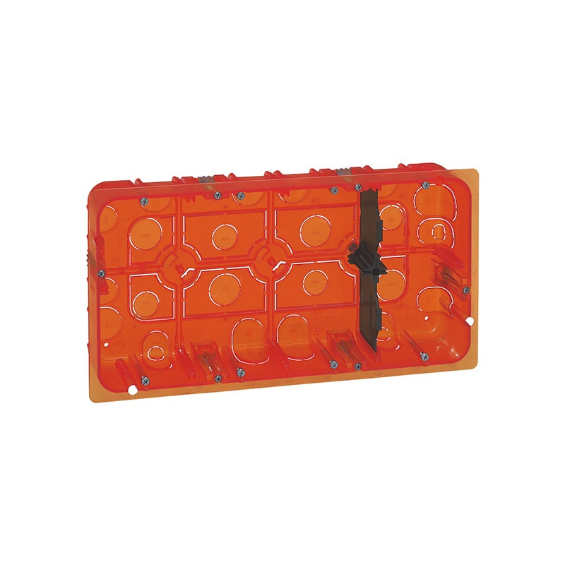 LEGRAND - Flush Mounting Box Batibox, for Mosaic, 2x10 Modules, Depth 50mm, Large Format, Multi-Material