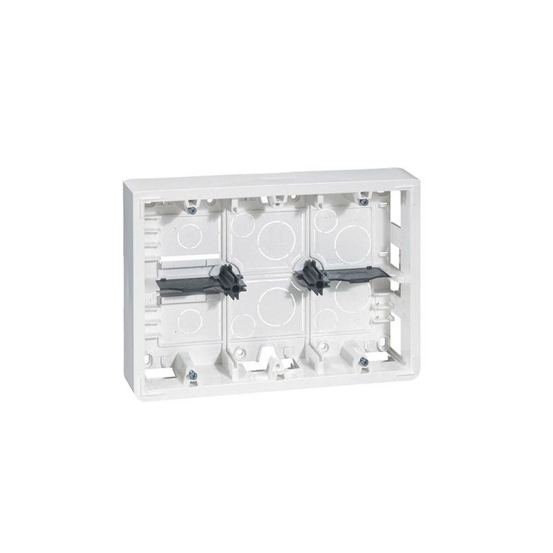 LEGRAND - Surface-Mounting Box Mosaic- 2x6, 2x8 Or 2x3x2 Modules, Depth 46 mm