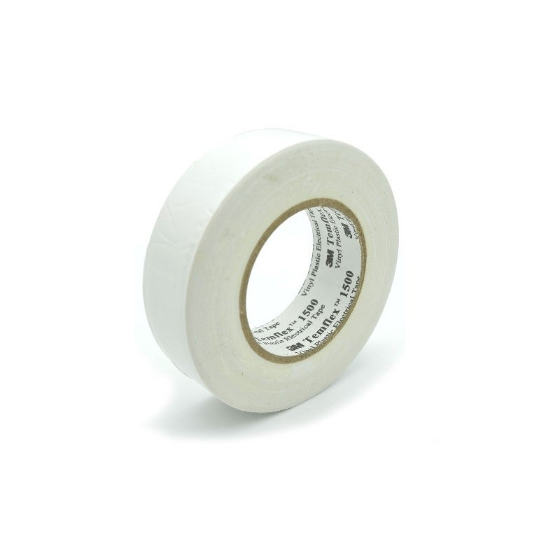 3M - Temflex 1500 Vinyl Electrical Tape, 3/4 Inch x 30 Feet, White