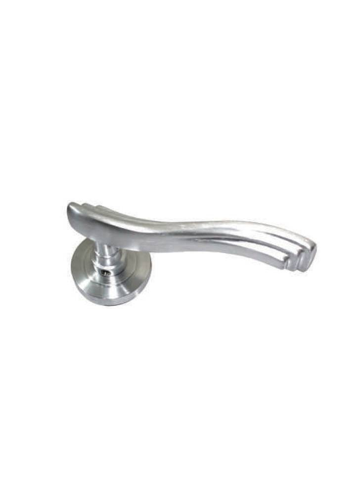 Kale Door Handle Pink Matte Chrome, Model 755