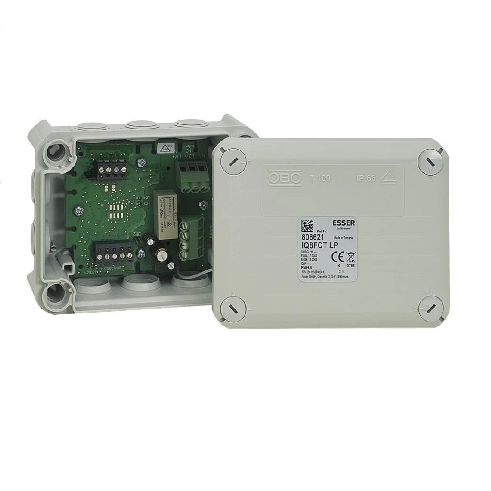 ESSER - Esserbus Transponder IQ8FCT Loop Powered, with FCT and TAL Mode, 230 V AC