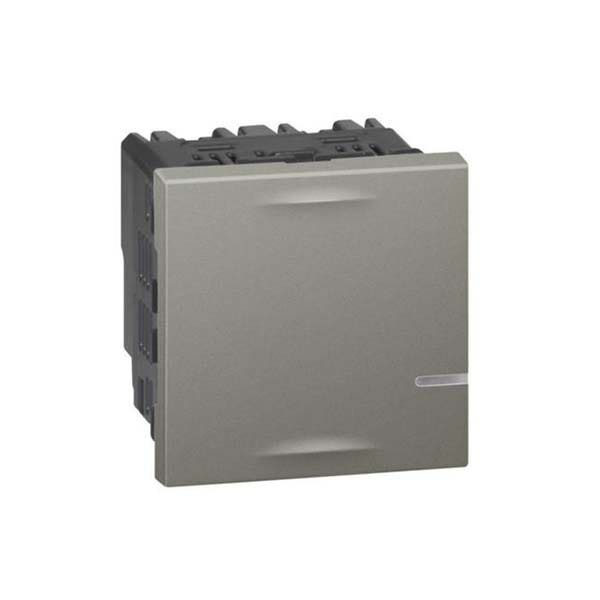 LEGRAND - Connected Switch Arteor without Neutral (Dimmer Option), 5-300W, Magnesium