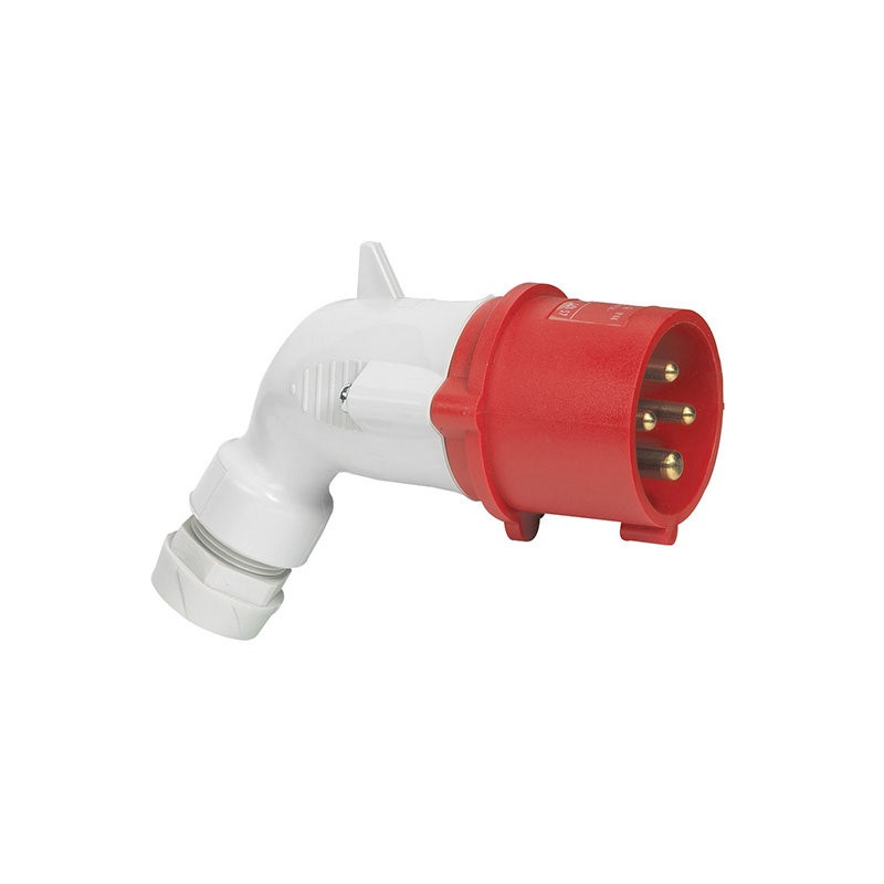 LEGRAND - Mobile Plug P17, Angled, IP44, 16A, 380V/415V, 3P+N+E