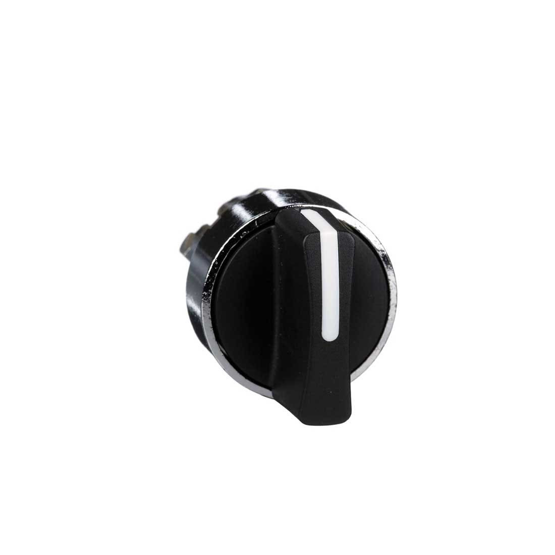 SCHNEIDER - Black Selector Switch Head ˜22 2-Position Stay Put