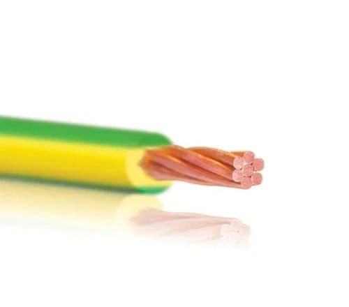 Bahra Low Voltage Unarmored Cable - Size 1x120 - Green x Yellow