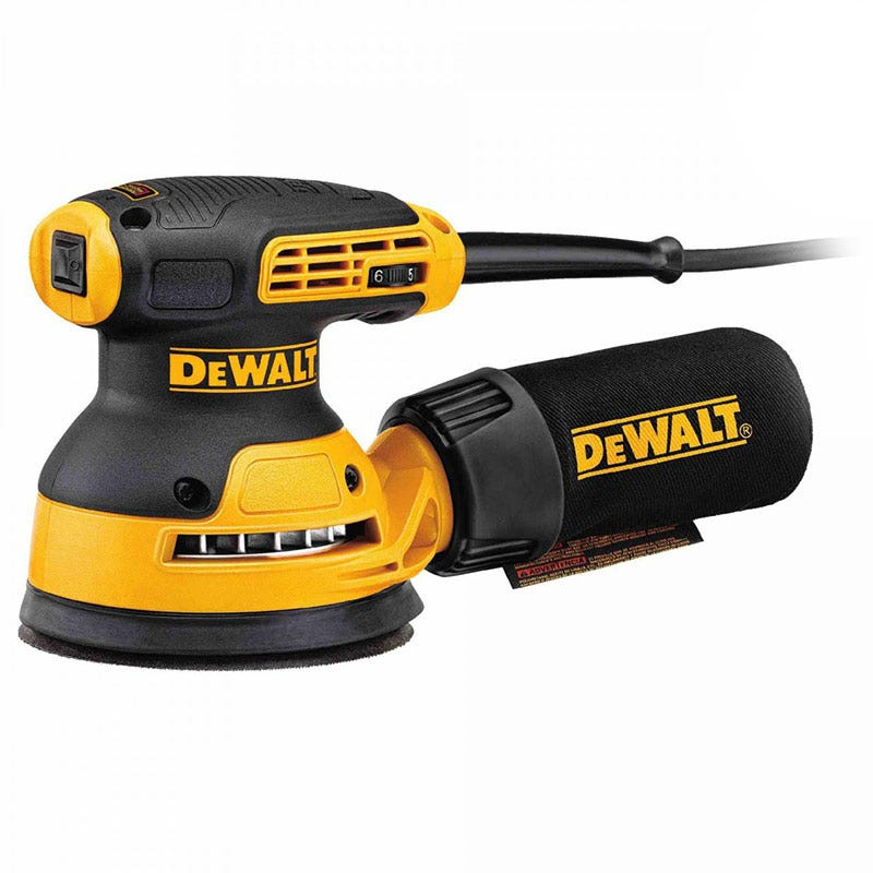 DEWALT - Random Orbit Palm Grip Sander, 5'', 280W, 220V