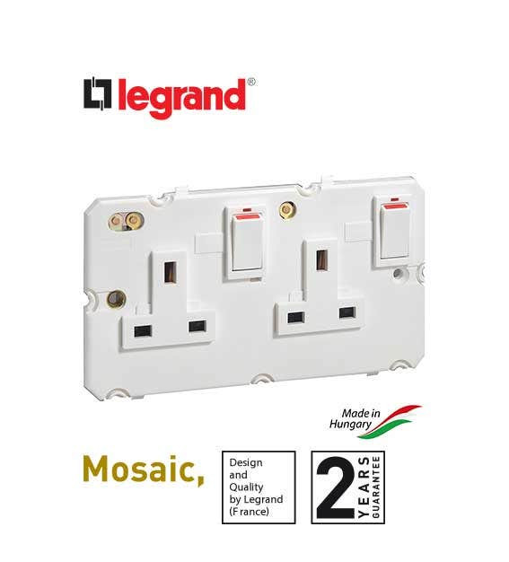 LEGRAND - Duplex Socket w/ Neon