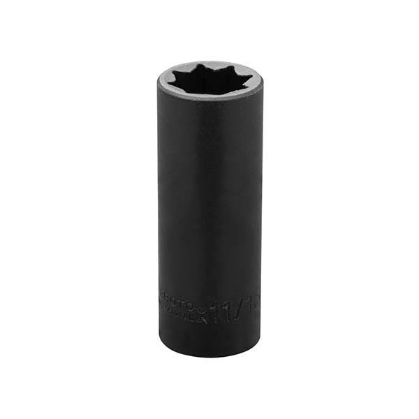 PROTO - 1/2" Drive Deep Impact Socket, 11/16", 8 Point