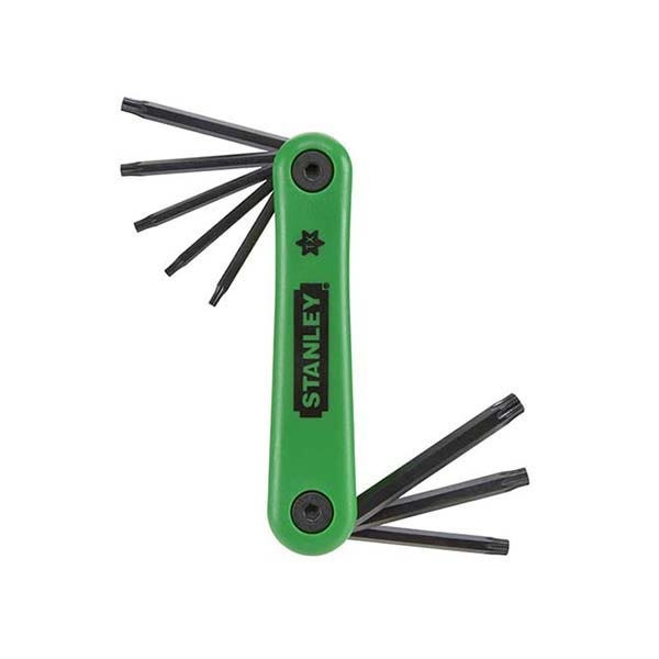 STANLEY - Folding Torx Set, T9-T40, 8 Pieces