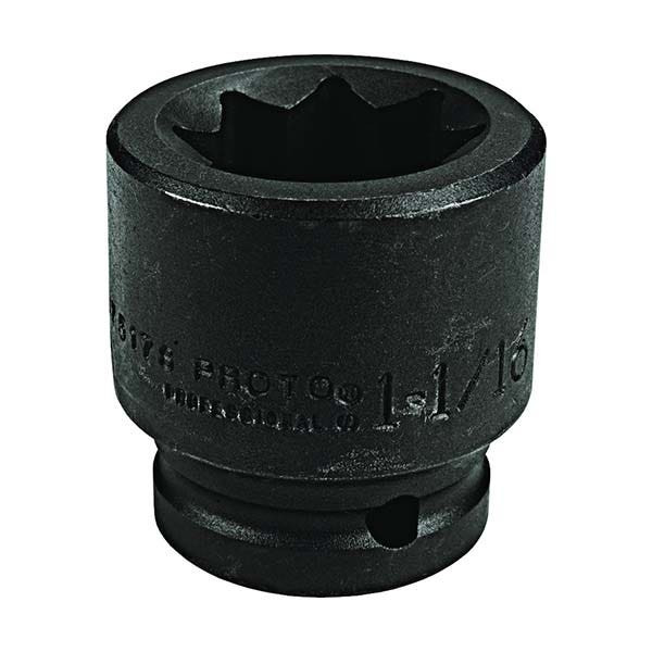 PROTO - 3/4" Drive Impact Socket, 1-3/16", 8 Point