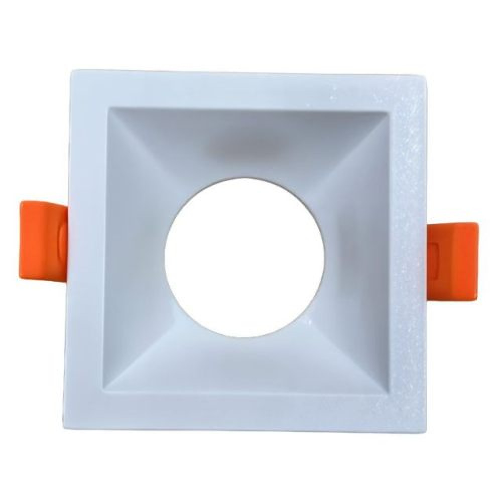 Frame Single Square FIXED 7 CM White- 82x82x25mm