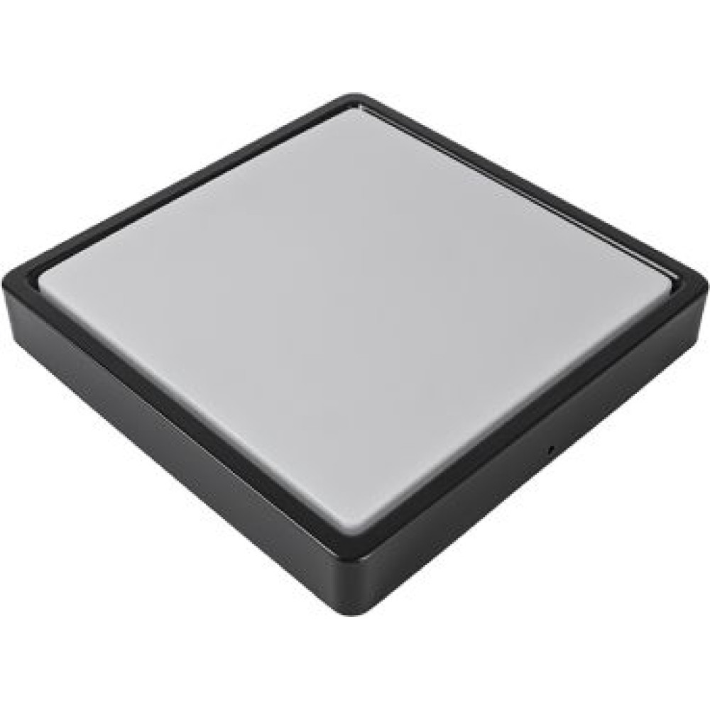 LED SURFACE PANEL SMD 20 Watt  LUMENZ SQUARE black warm white light