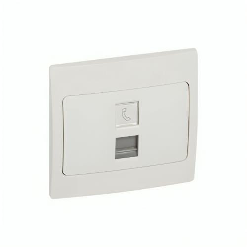 Single RJ11 phone socket from Legrand (Malia)