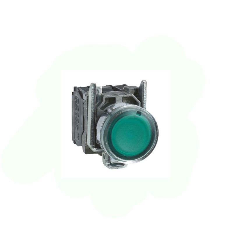 SCHNEIDER - Pushbutton Illum. 250V, Green