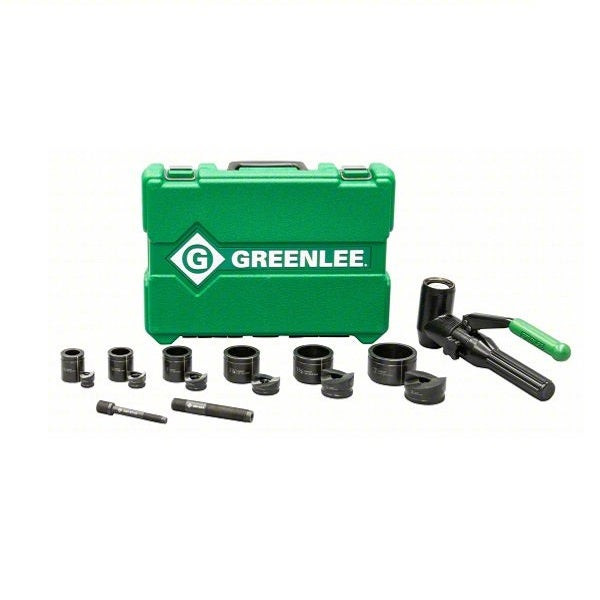 GREENLEE - Hydraulic Punch Kit, Slug-Buster, Quick Draw 90®, 1/2" to 2", 8 Ton