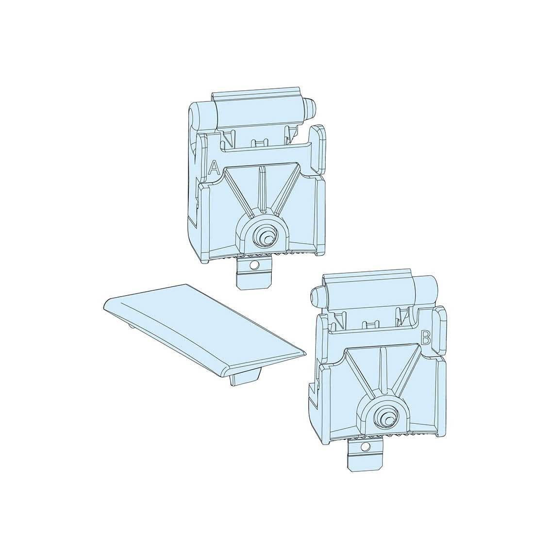 SCHNEIDER - Front Plate Hinge Kit