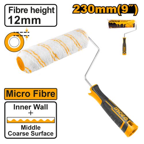 Cylinder brush(Inner wall) Micro fibre 9" رول دهان باليد 9 بوصة