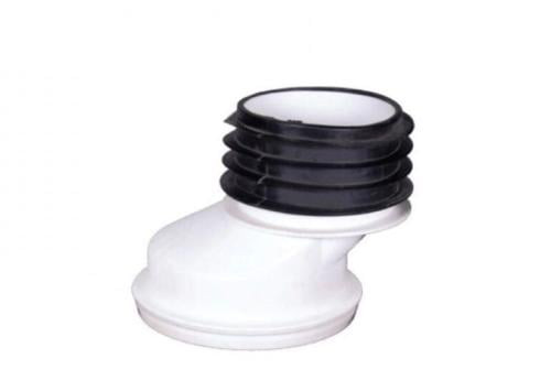 Toilet Pan Connector- offset- PVC- 5cm