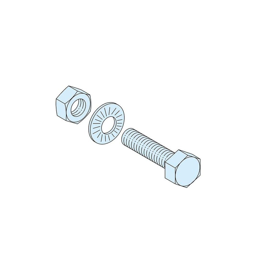 SCHNEIDER - 20 Bolts 8.8 Class M8 x 20 /Linergy Bs