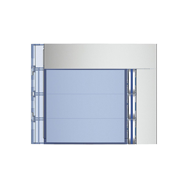 LEGRAND - Cover Plate BTicino, Sfera New, for 3 Pushbuttons on Single Column, Allmetal