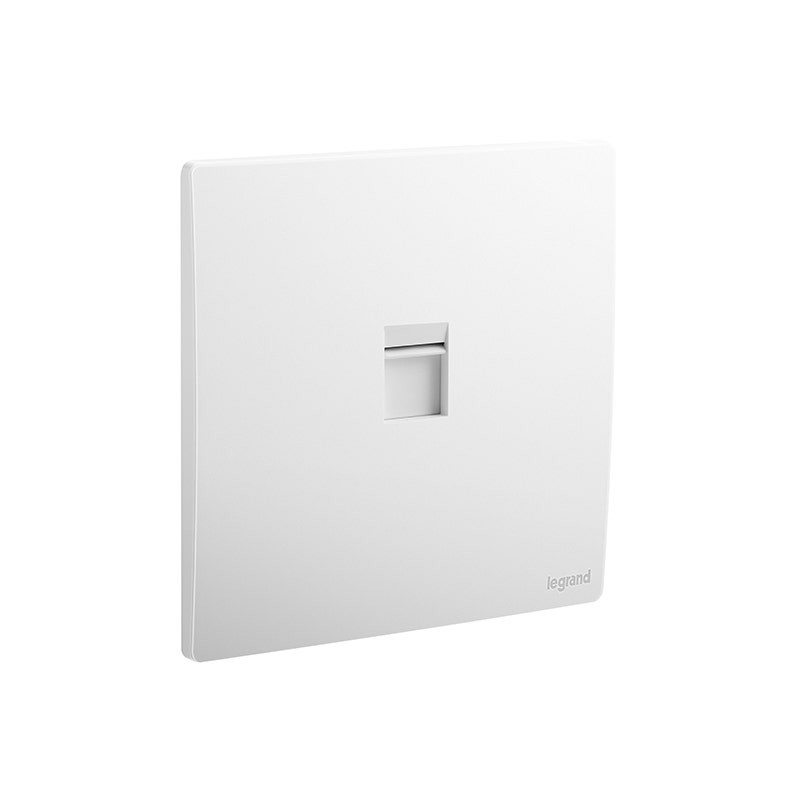 LEGRAND - Keystone Adapter Mallia Senses, 1 Gang, Matt White