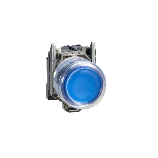 شنايدر - رأس مفتاح ضغط - أزرق - Ø 22 - 24 V - ATEX