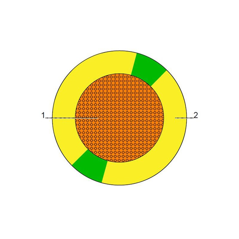 BAHRA CABLES - Building Wire, Cu/LS0H-XL, 450/750 V, H07Z-R, 6mm2, RM, G/Y, BS EN 50525-3-41 (Formerly BS 7211:1998), 500 m