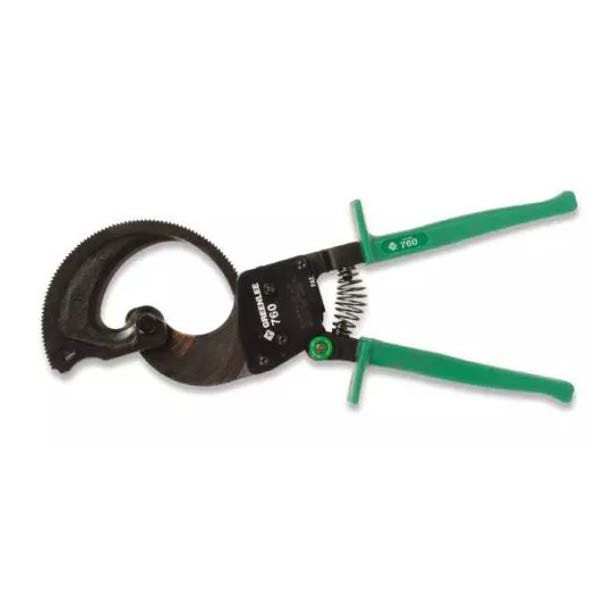 GREENLEE - Ratchet Cable Cutter, Compact, 11-3/4" (760)