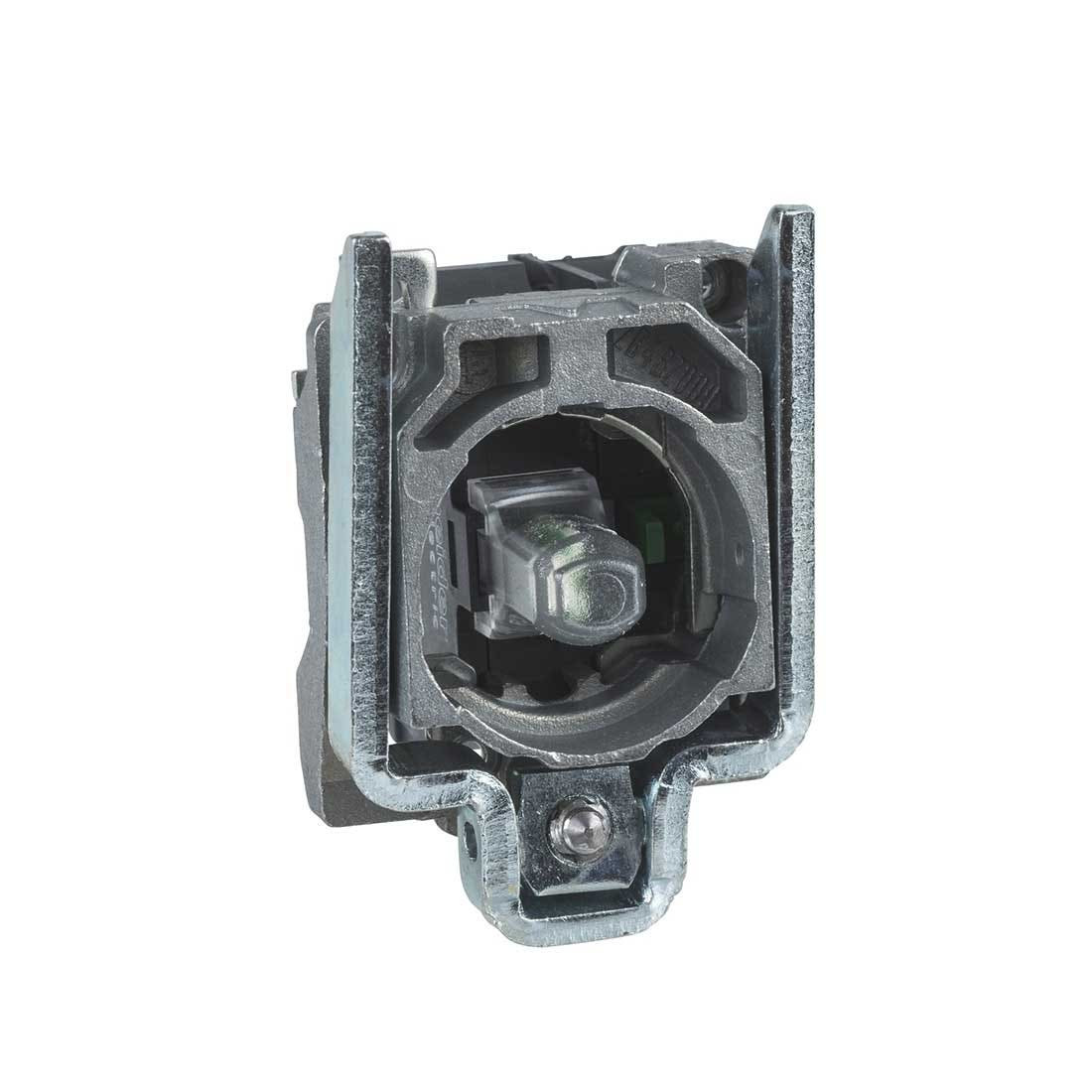 SCHNEIDER - White Light Block With Body/Fixing Collar With Integral Led 24V 1No